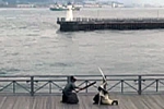 武蔵と小次郎 決闘の寸劇
